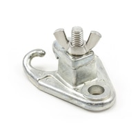 Thumbnail Image for Head Rod Clamp Roller Curtain Type with Stainless Steel Fasteners for Brick #10 Zinc Die-Cast 3/8