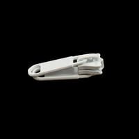 Thumbnail Image for YKK® VISLON® #5 Metal Sliders #5VSDWL Non-Locking Long Double Pull Tab White 5