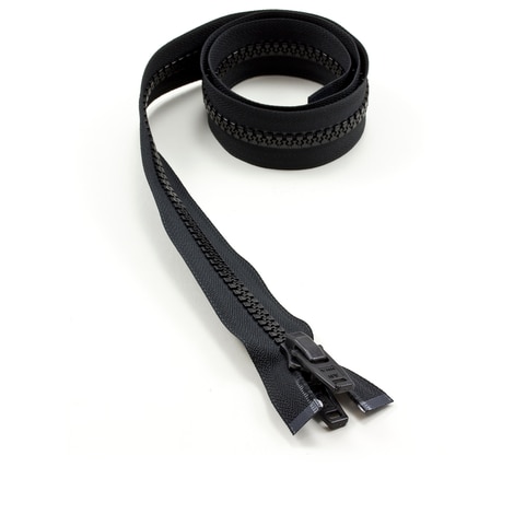 Image for YKK VISLON #10 Separating Zipper Automatic Lock Double Pull Plastic Slider 36