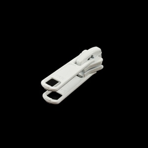 Thumbnail Image for YKK VISLON #5 Metal Sliders #5VSDXL AutoLok Standard Double Pull Tab White