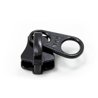 Thumbnail Image for YKK® VISLON® #10 Metal Sliders #10VFDFW Non-Locking Short Single Pull Tab Black 1