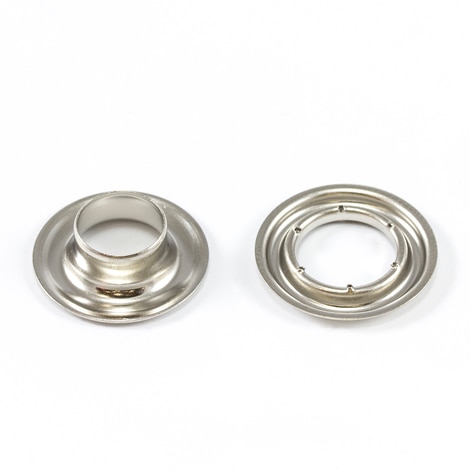 Image for DOT Self-Piercing Grommet with Grip Tooth Washer #2 Nickel 3/8
