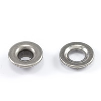 Thumbnail Image for DOT Rolled Rim Self-Piercing Grommet with Spur Washer #0 Stainless Steel 1/4