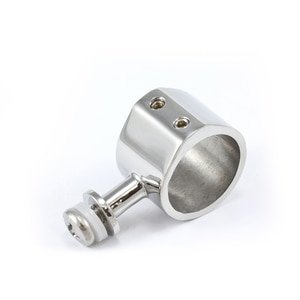 Thumbnail Image for Sliding Side Mount 1-1/4" OD with 2 set Screws Stainless Steel Type 316