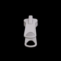 Thumbnail Image for YKK® VISLON® #8 Metal Sliders #8VFDXL AutoLok Long Double Pull Tab White 2