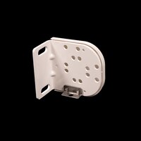 Thumbnail Image for Solair Vertical Curtain Wall Bracket 9CSU with Cable Hardware with Cover White (1 Each is 1 End Bracket) 1