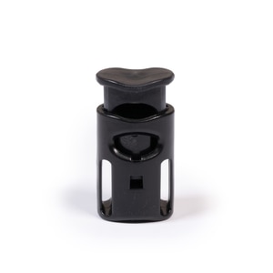 Thumbnail Image for YKK Single Cord Lock 3/16" with Double Loop #LC05SHDM2 Black