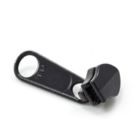 Thumbnail Image for YKK® ZIPLON® Metal Sliders #8CNDFL Non-Locking Long Single Pull Tab Black 3