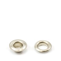 Thumbnail Image for Grommet with A-1197 Washer #0 Brass Nickel Plated 25-gr (DISC) (ALT) 1