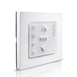 Thumbnail Image for Somfy Switch Smoove 4 RTS Pure II Wall Switch and Frame White #1871381