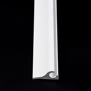 Thumbnail Image for PVC Track #R1062 45 Degree 8' With Flange (Full Lengths Only)