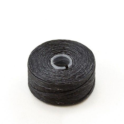 Image for Coats Polymatic Belbobs Bonded Monocord Dacron #U Size 125 Black 42-pk (CUS)