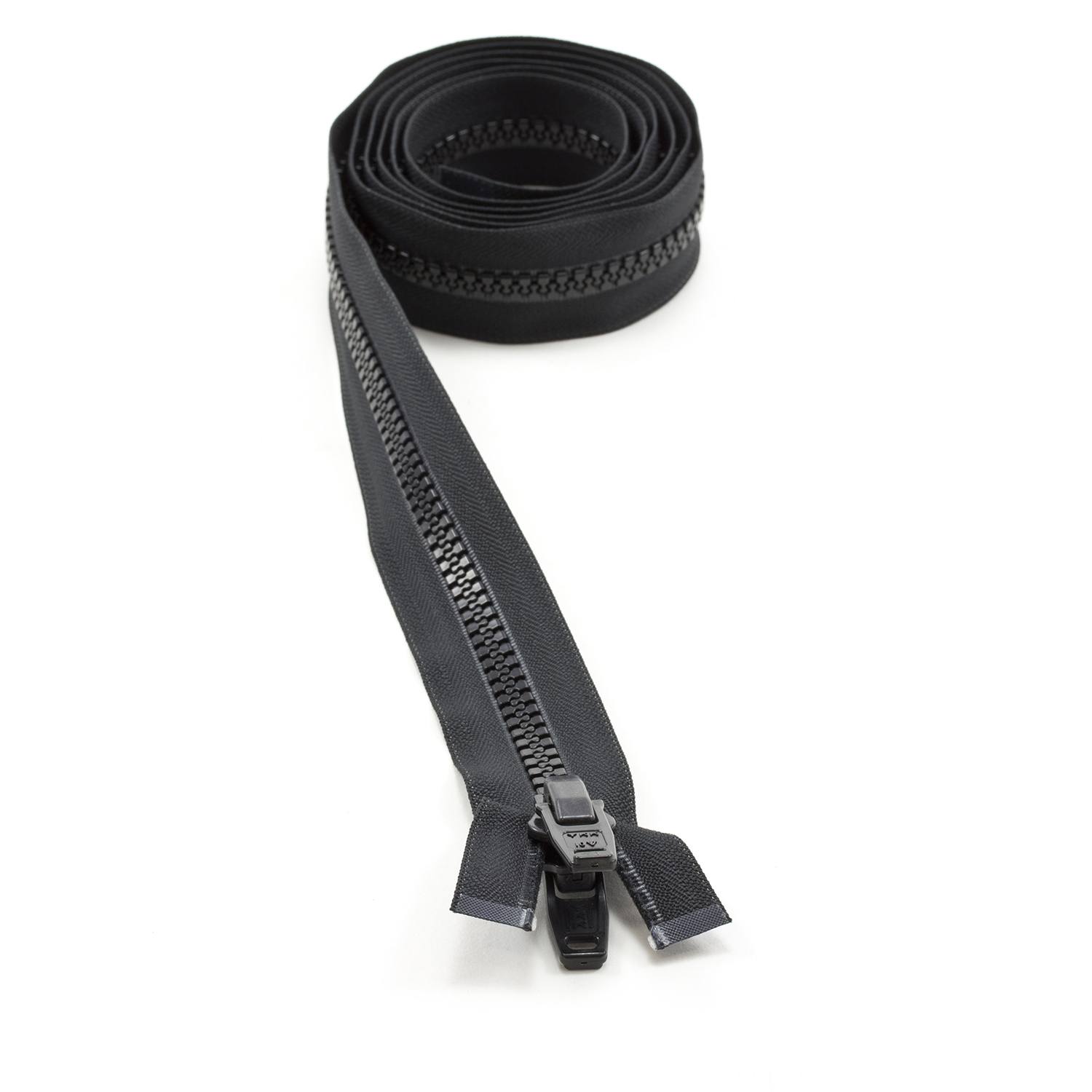 YKK VISLON #10 Separating Zipper Automatic Lock Double Pull