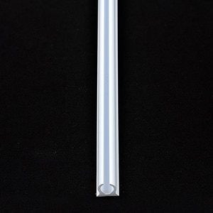 Thumbnail Image for PVC Track Flexible #90-Z-W 7'6" White Flangeless