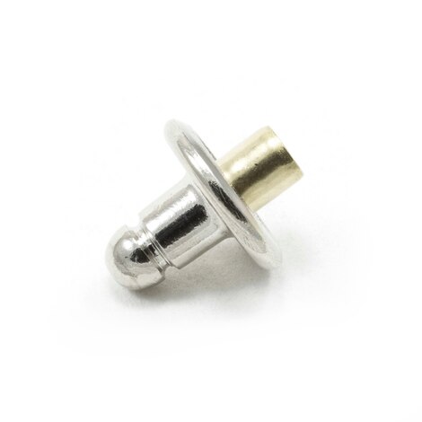 Image for DOT Lift-The-Dot Stud 90-XB-16358-1A Nickel Plated Brass 100-pk