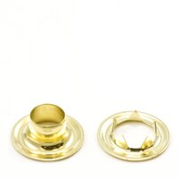 Thumbnail Image for Grommet with Tooth Washer #4 Brass 1/2