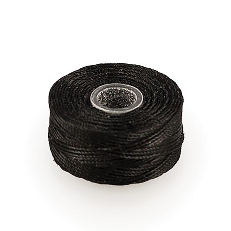 Image for PremoBond Bobbins BPT 138G Bonded Polyester Anti-Wick Thread Black 72-pk
