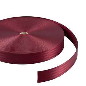 Thumbnail Image for Polyfab Polyester Shade Sail Edge Webbing 2" x 109-yd Claret  (DSO)