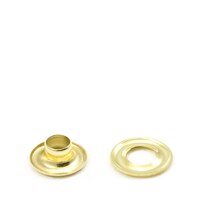 Thumbnail Image for Grommet with Plain Washer #00 Brass 3/16