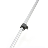 Thumbnail Image for Mooring Pole Aluminum w/ Thumb Screw w/Black Rubber Foot Swedged Tip and Stud Tip #3636B 40
