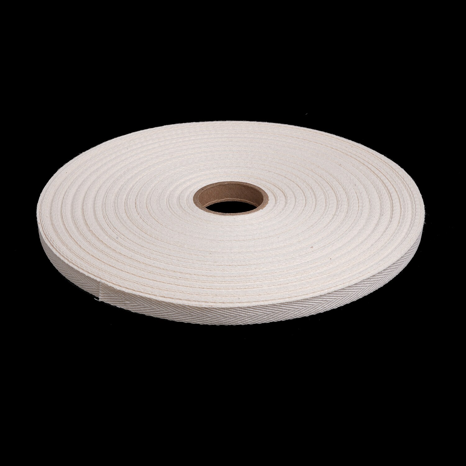 1 6428-17 .007 Woven Cotton Tape (Lightweight) 105°C, natural, 1 wide x  36 YD roll