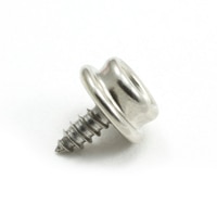 Thumbnail Image for DOT Durable Screw Stud 93-X8-103934-1A 3/8" Nickel Plated Brass / Stainless Steel Screw 100-pk