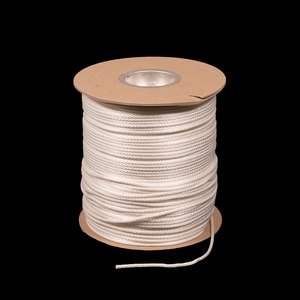 Thumbnail Image for Solid Braided Nylon Cord #6 3/16" x 1000' White