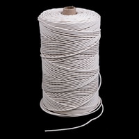 Thumbnail Image for Solid Braided Cotton Ultra Lacing Cord #4 1/8" x 1500' White
