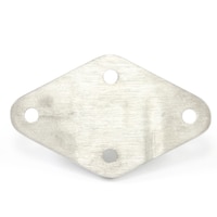 Thumbnail Image for SolaMesh Diamond Pad Eye Wall Plate Stainless Steel Type 316 90mm x 55mm (3-1/2