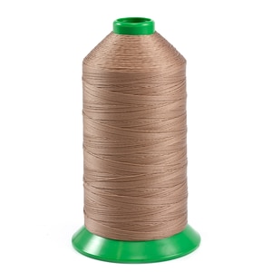 Thumbnail Image for A&E Poly Nu Bond Twisted Non-Wick Polyester Thread Size 138 #4633 New Linen 16-oz