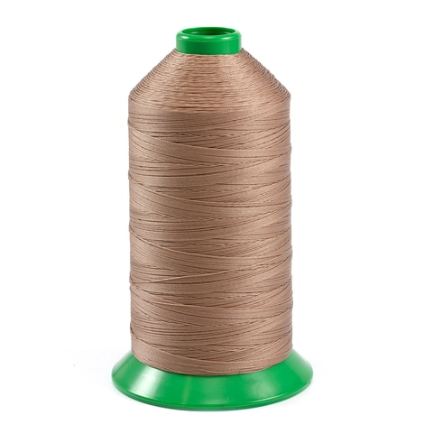 Image for A&E Poly Nu Bond Twisted Non-Wick Polyester Thread Size 138 #4633 New Linen 16-oz