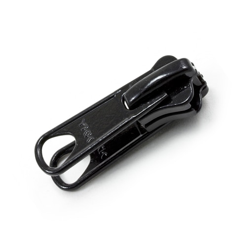 Image for YKK® VISLON® #8 Metal Sliders #8VFDXL AutoLok Long Double Pull Tab Black