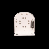 Thumbnail Image for Solair Vertical Curtain Wall Bracket 9CSU with Cable Hardware with Cover White (1 Each is 1 End Bracket) 2