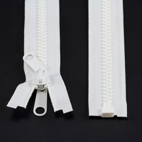 Thumbnail Image for YKK VISLON #8 Separating Zipper Non-Locking Double Pull Metal Slider 54