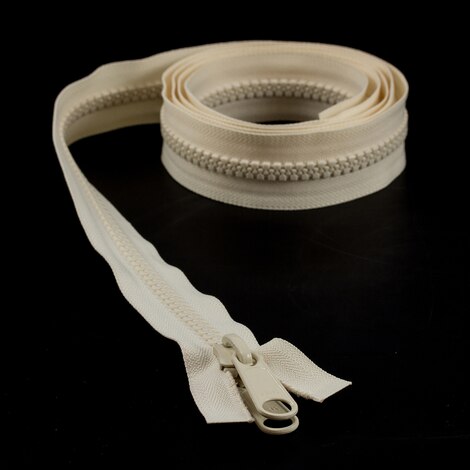 Image for YKK® VISLON® #10 Separating Zipper Non-Lock Double Pull Metal Slider #VFOL105W 72