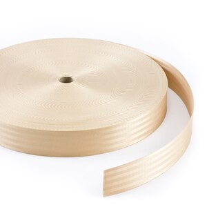 Thumbnail Image for Polyfab Polyester Shade Sail Edge Webbing 2" x 109-yd Beige