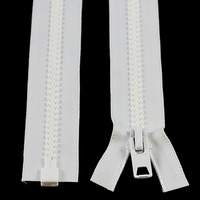Thumbnail Image for YKK VISLON #10 Separating Zipper Automatic Lock Short Single Pull Metal Slider 144