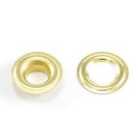 Thumbnail Image for DOT Grommet with Plain Washer #2 Brass 3/8
