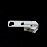 Thumbnail Image for YKK® VISLON® #10 Metal Sliders #10VFDA AutoLok Single Pull White 1