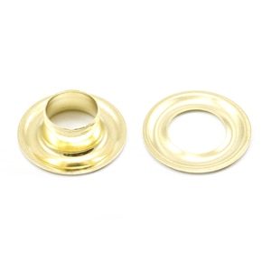 Thumbnail Image for DOT Grommet with Plain Washer #2J Brass 3/8" 25-gr