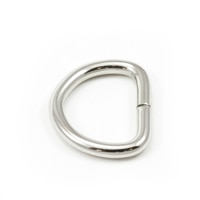 Thumbnail Image for Dee Ring Non-Welded #563 Nickel Plated Steel 3/4