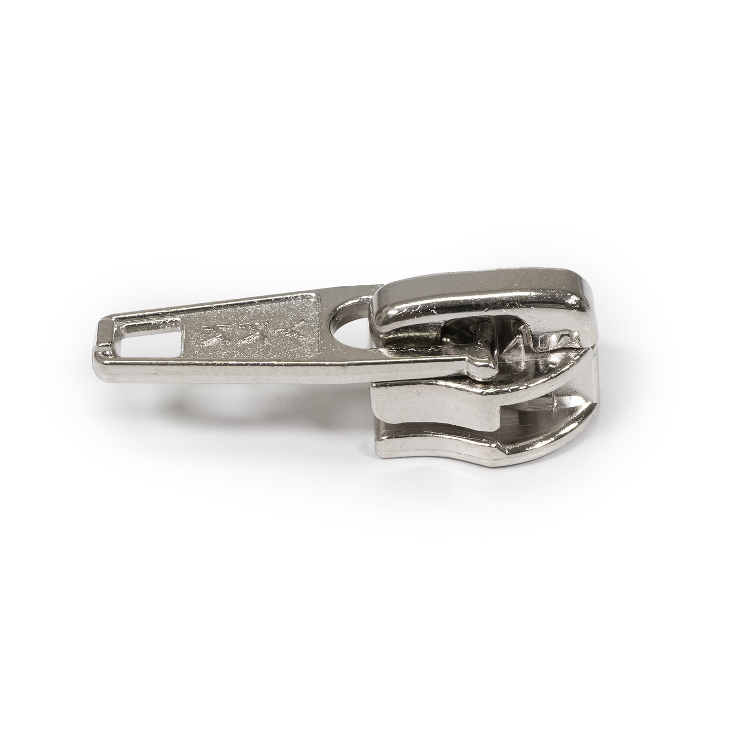 YKK Ziplon Zipper Metal Slider #4.5CF Auto-Lock Single Pull Short