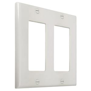 Thumbnail Image for Somfy Switch Plate 2 Gang Paddle White #9011969  (DSO)