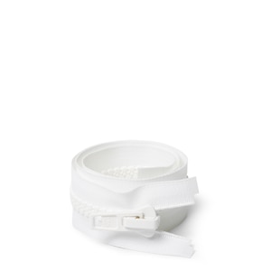 Thumbnail Image for YKK VISLON #10 Separating Zipper Automatic Lock  Single Pull Plastic Slider 24" White