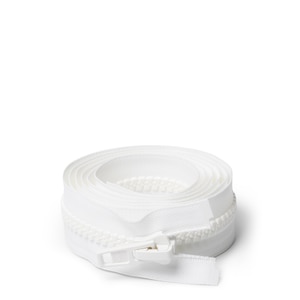 Thumbnail Image for YKK VISLON #10 Separating Zipper Automatic Lock  Single Pull Plastic Slider 60" White
