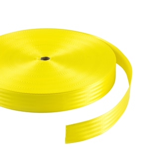 Thumbnail Image for Polyfab Polyester Shade Sail Edge Webbing 2" x 109-yd Yellow (DSO)