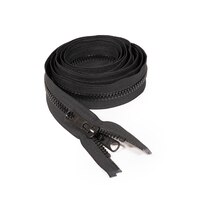 Thumbnail Image for YKK VISLON #8 Separating Zipper Automatic Lock Long Double Pull Metal Slider 110