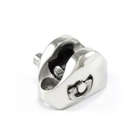 Thumbnail Image for Deck Hinge Concave Base Socket with D-Ring Port #F13-1095P Stainless Steel Type 316 (SPO) (ALT) 0