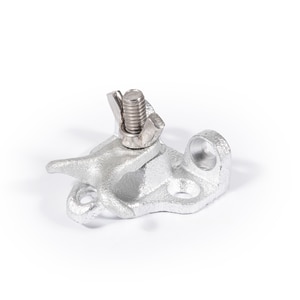 Thumbnail Image for Head Rod Clamp Roller Curtain Type with Stainless Steel Fasteners for Wood #21 Zinc Die-Cast 3/8" / 1/2"