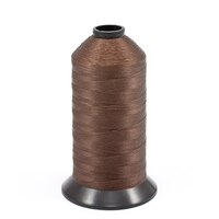 Thumbnail Image for Coats Polymatic Bonded Polyester Monocord Dacron Thread Size 125 Brown 16-oz 0
